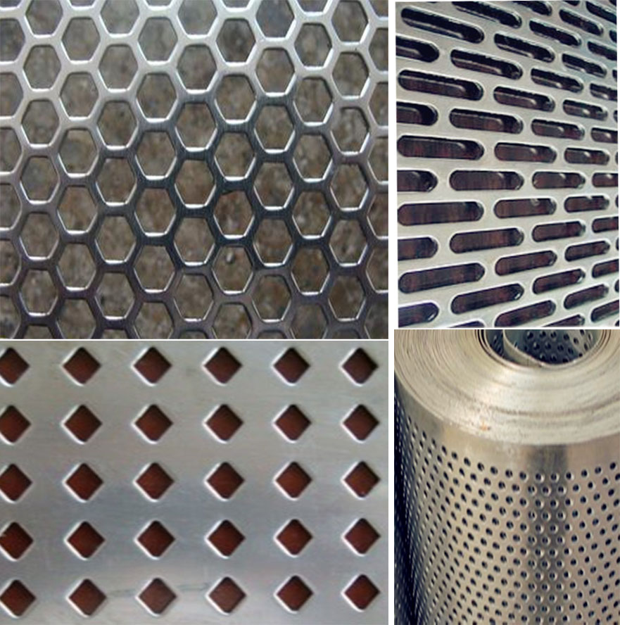 perforated filter element